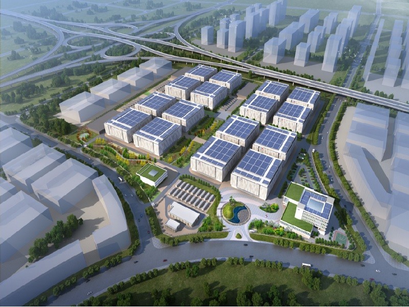 甘肅慶陽“東數西算”源網荷儲一體化智慧零碳大數據產業園