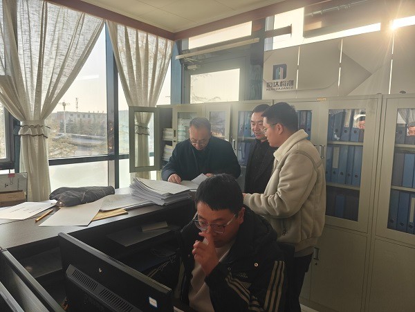 慶陽市總工會領導蒞臨信合與恒達公司參觀指導