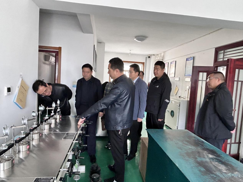 慶陽市市場監(jiān)督管理局赴甘肅恒達(dá)工程檢測(cè)有限公司開展專項(xiàng)調(diào)研